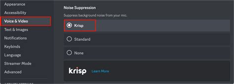 Because <b>Krisp</b> works to process out background <b>noises</b> if you are in a quiet environment and have a high-quality mic you may notice a decline in voice quality. . Discord noise suppression krisp vs standard